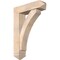 Ekena Millwork Thorton Arts and Crafts Smooth Bracket w/ Offset Brace, Douglas Fir, 7 1/2"W x 28"D x 40"H BKT0806X28X40THR03SDF - alternate 1
